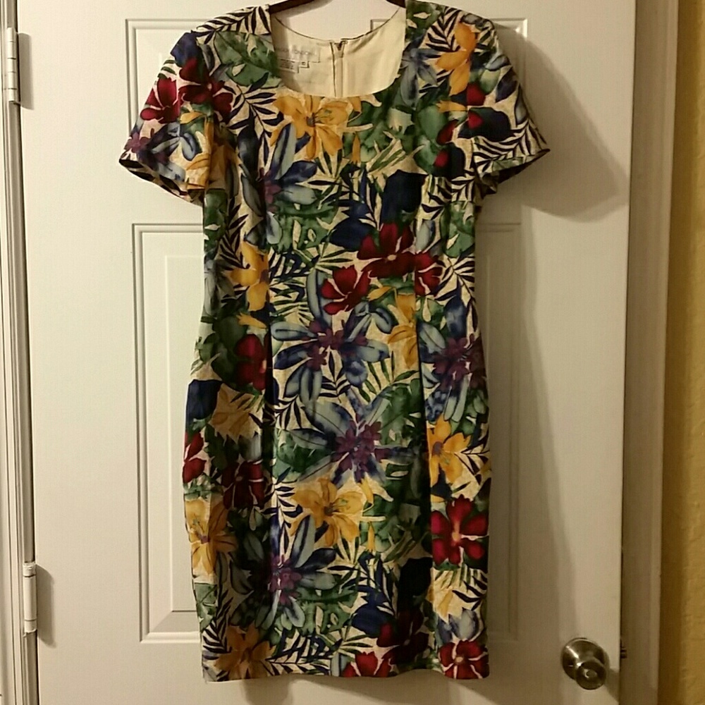 Maggie London Silk Cocktail  dress